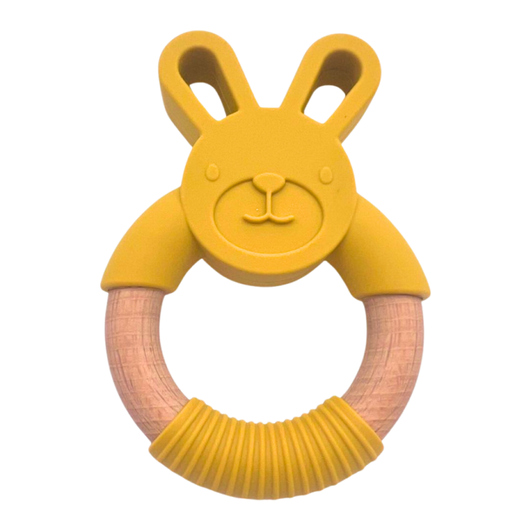 MIMIO Hryzátko Bunny - MUSTARD