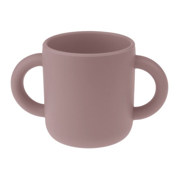 MIMIO Silikonový učící hrneček - PALE MAUVE