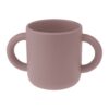 MIMIO Silikónový učovací hrnček – PALE MAUVE
