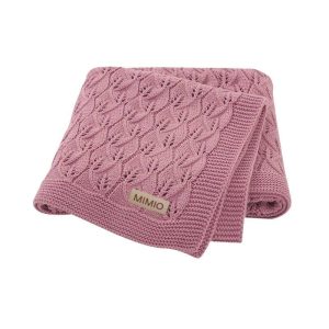 MIMIO Dětská deka PREMIUM - Dusty pink