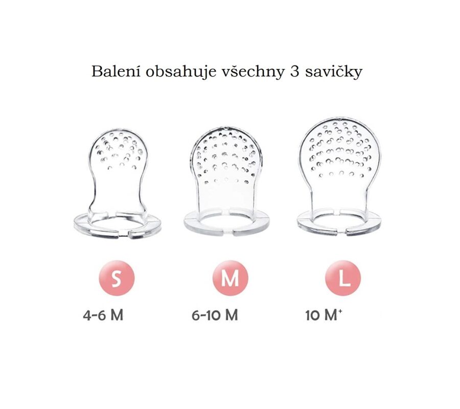 MIMIO Silikónový ovocný cumlík – KHAKI - Image 5