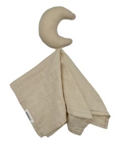 MIMIO Muchláček z organické bavlny s plenkou - MOON