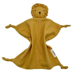 MIMIO Mušelínový mojkáčik LEV - Mustard