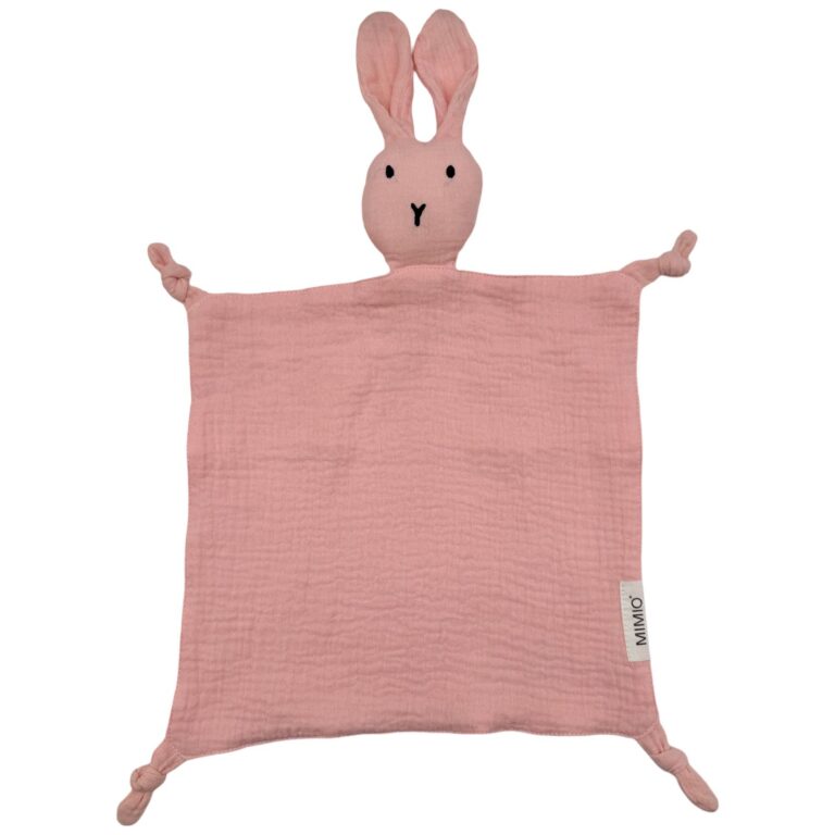 MIMIO Mušelínový muchláček ZAJÍC - Candy Pink