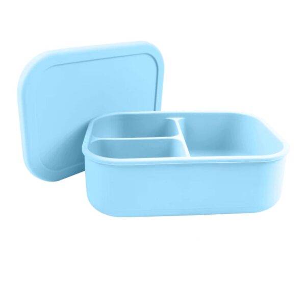MIMIO Silikonový svačinový box - BABY BLUE