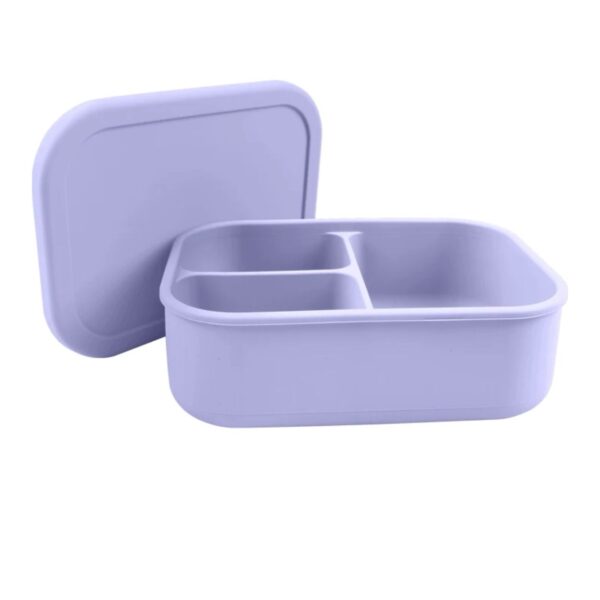 MIMIO Silikonový svačinový box - PASTEL LILAC