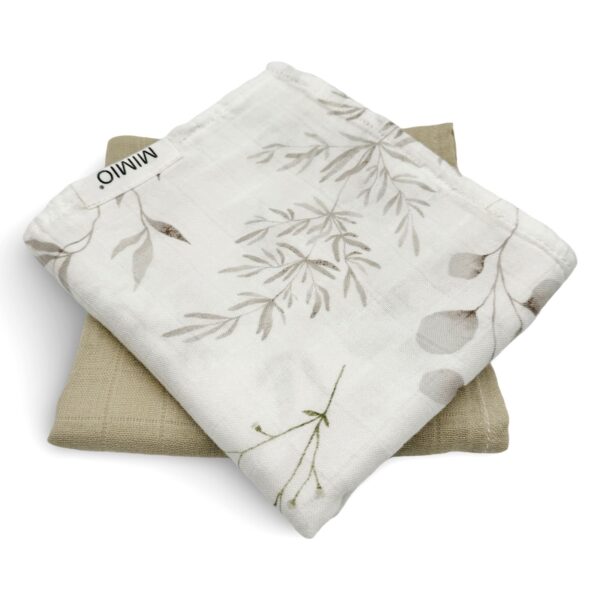 MIMIO Set látkových bambusových plenek 2ks - CREAM