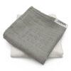 MIMIO Set látkových bambusových plienok 2 ks – SAGE+WHITE