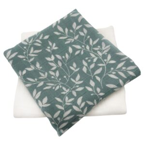 MIMIO Bambusové látkové plienky 2 ks – VINTAGE FLOWERS