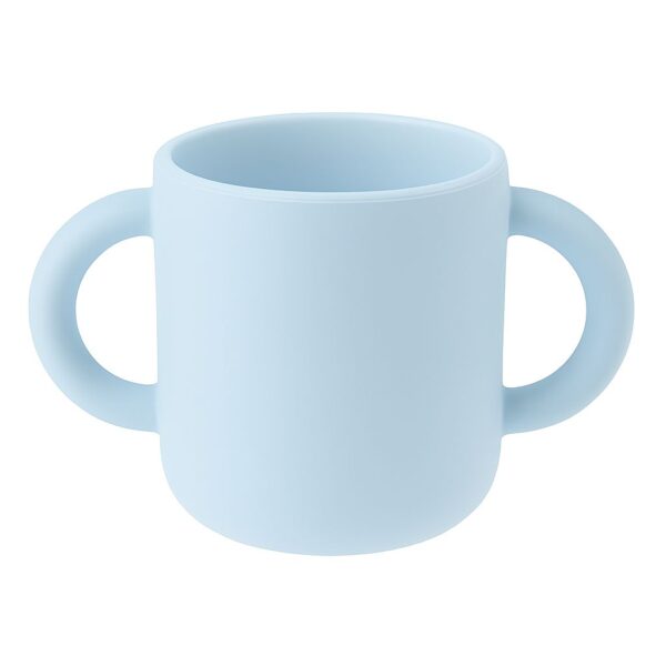 MIMIO Silikónový učiaci hrnček – PASTEL BLUE