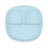 MIMIO Silikónový delený tanier s protišmykom – PASTEL BLUE