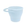 MIMIO Silikónový skladací kelímok na desiatu - PASTEL BLUE