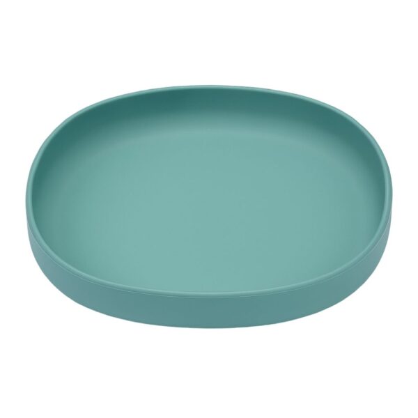 MIMIO Silikónový tanier – OIL GREEN