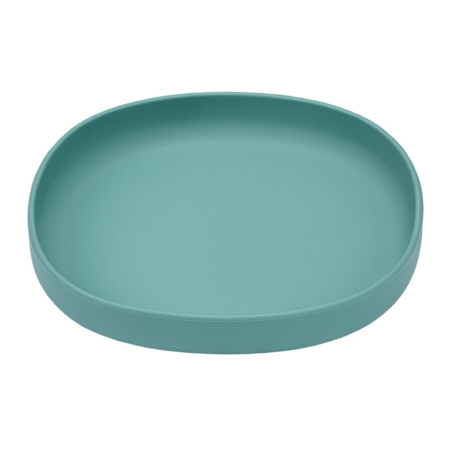 MIMIO Silikónový tanier – OIL GREEN