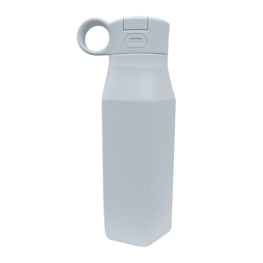 MIMIO Silikónová fľaša na pitie – LIGHT GREY