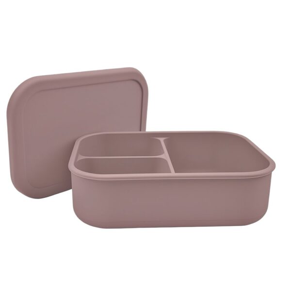 MIMIO Silikónový desiatový box – PALE MAUVE