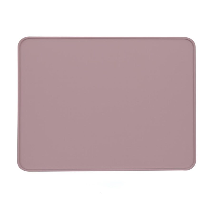 MIMIO Silikónová podložka na stolovanie – PALE MAUVE
