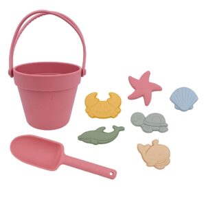 MIMIO Silikónové vedierko na piesok MORE – BLUSH