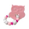 MIMIO Okrúhle hryzátko do ručičky – OWL PINK