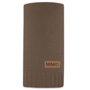 MIMIO Detská deka z organickej bavlny - Capuccino