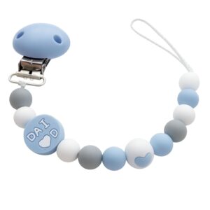 MIMIO Klip na cumlík – PASTEL BLUE