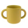 MIMIO Silikónový učovací hrnček - MUSTARD