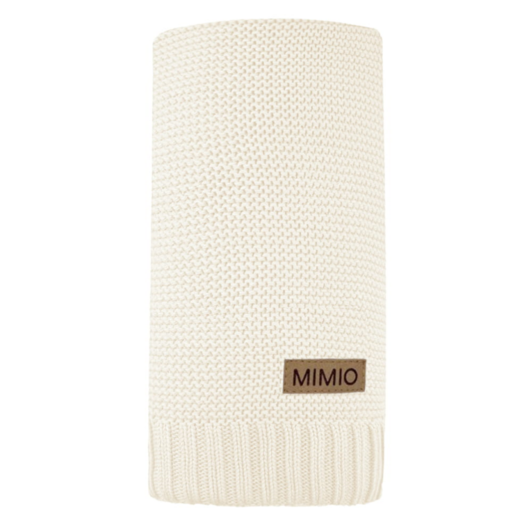 MIMIO Detská deka z organickej bavlny - Off white