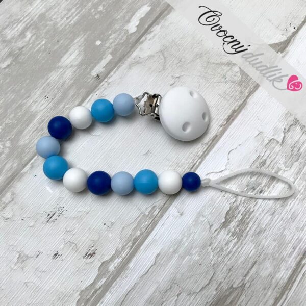 MIMIO Klip na dudlík - Navi Blue