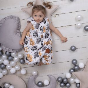 MIMIO Polštářek HEART s volánkem VELVET - Khaki
