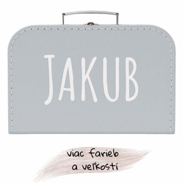 MIMIO Detský kufrík s menom