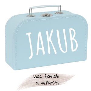 MIMIO Detský kufrík s menom