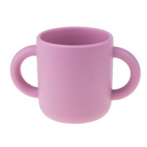 MIMIO Silikónový učiaci hrnček – BLUSH