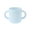 MIMIO Silikonový učící hrneček - PASTEL BLUE