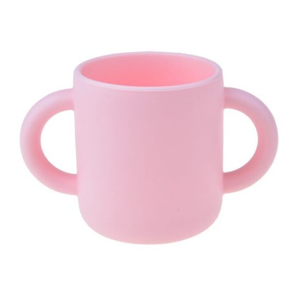 MIMIO Silikonový učící hrneček - PINK