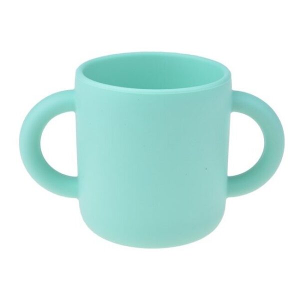 MIMIO Silikonový učící hrneček - MINT