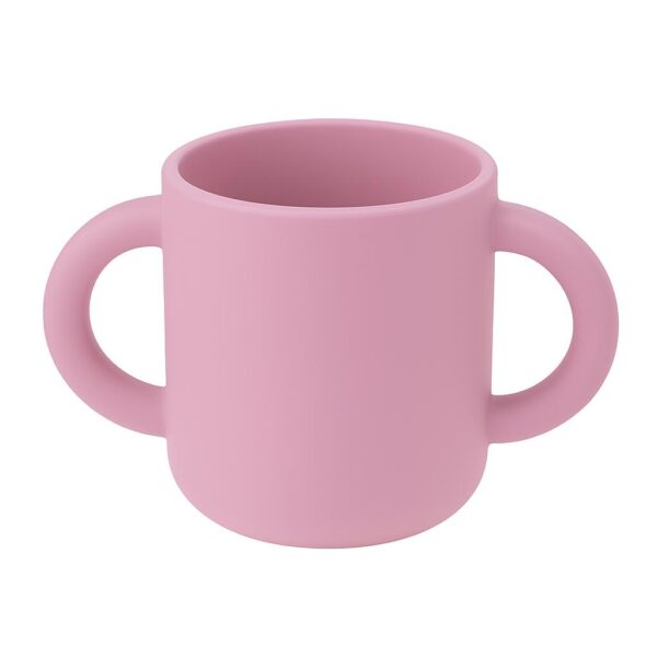 MIMIO Silikónový učiaci hrnček – BLUSH