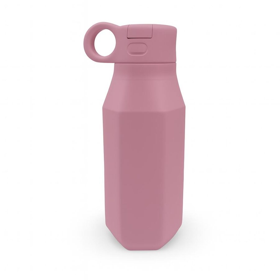 MIMIO Silikónová fľaša na pitie – BLUSH