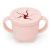 MIMIO Silikónový kelímok na desiatu Tučniak – SOFT PINK