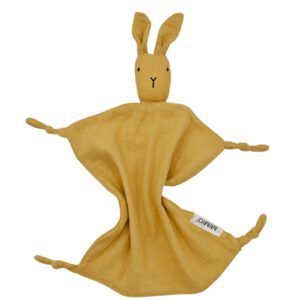 MIMIO Mušelínový mojkáčik ZAJAČIK - Mustard