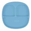MIMIO Silikónový delený tanier s prísavkou – BABY BLUE