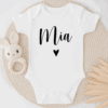 MIMIO Detské body s menom DR – biela verzia HEART