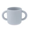 MIMIO Silikónový učiaci hrnček – LIGHT GREY