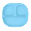 MIMIO Silikónový delený tanier s prísavkou – BABY BLUE