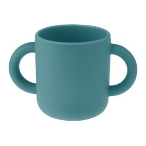MIMIO Silikónový učiaci hrnček – SMOKE BLUE