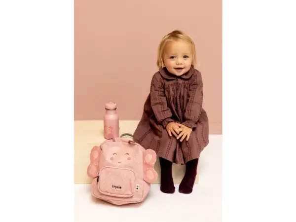 TRIXIE Detský batôžtek (s menom) Small – PINK