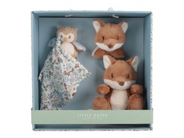 LITTLE DUTCH Darčekový set plyšový – Forest Friends