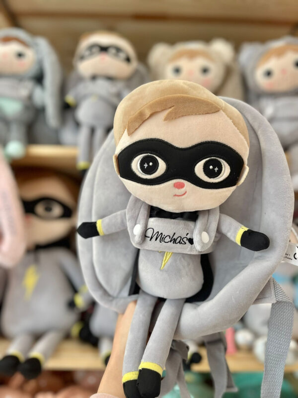 METOO Detský batôžtek (s menom) – Superhrdina
